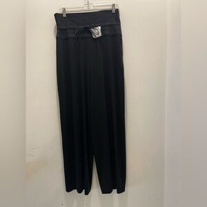 Sarah Pacini Wool Blend Drawstring Trousers NWT